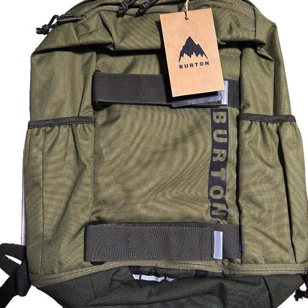 Burton KD Distortion Olive Green Backpack